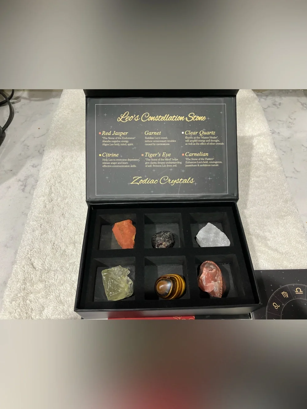 Leo Zodiac Crystals